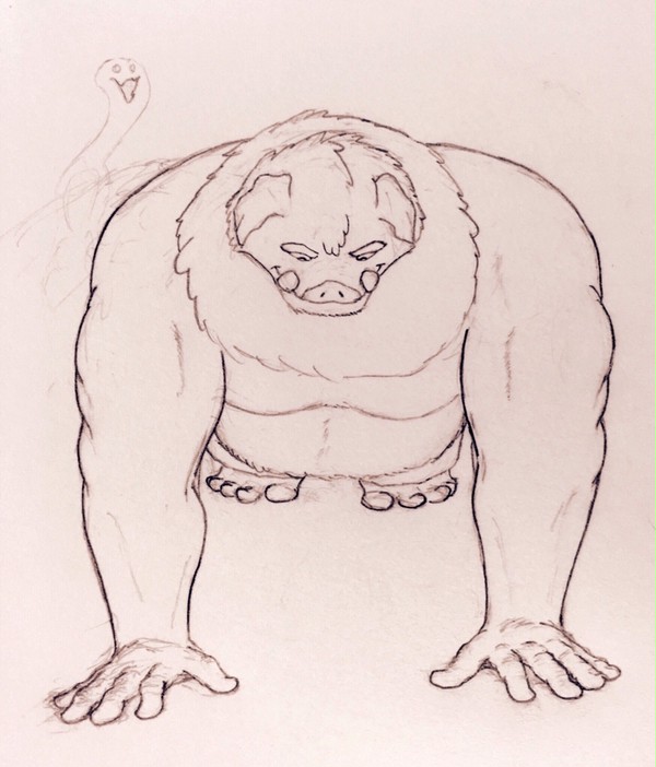 piggy push-up
