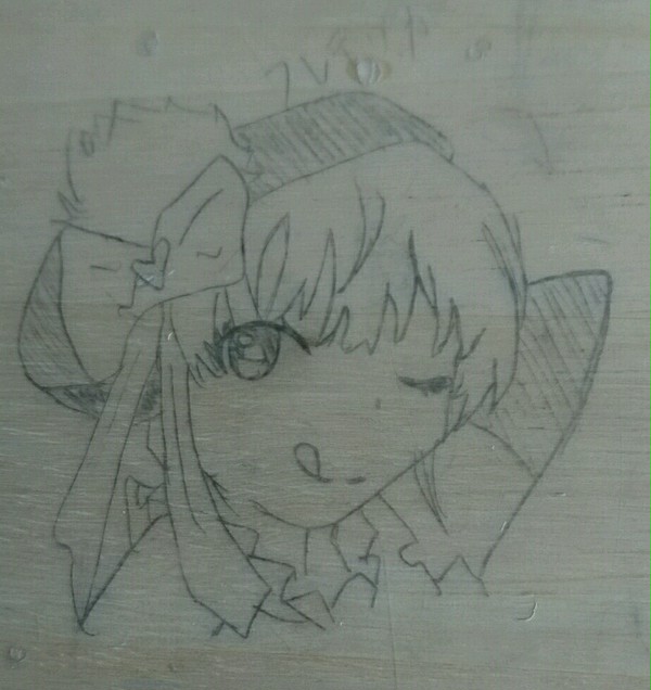 【机の落書き】宮本フレデリカ