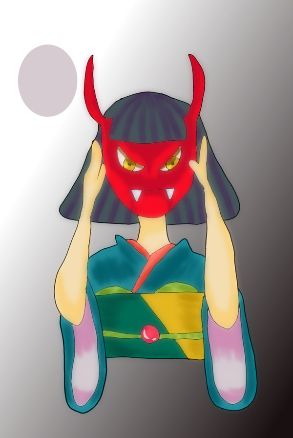 昼の月