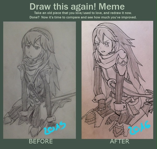Draw this again : Lucina