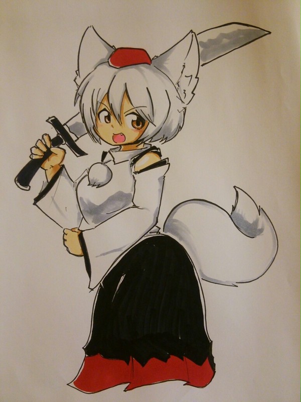 アンケートにて、東方の椛