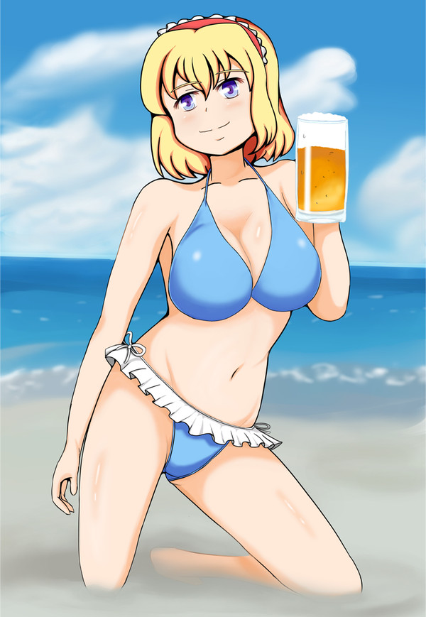 ピンナップガール風ビキニアリス