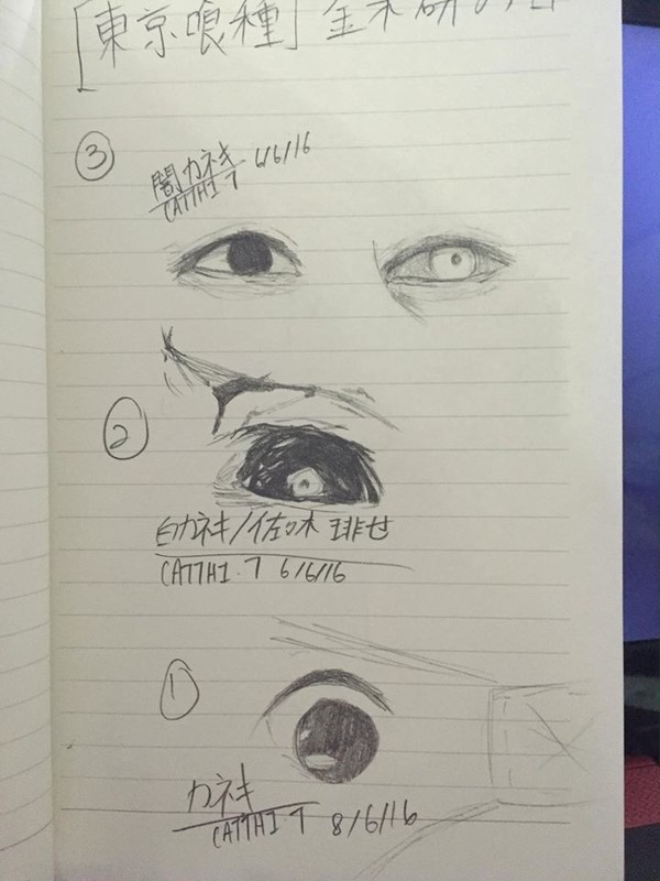 Tokyo Ghoul: eyes