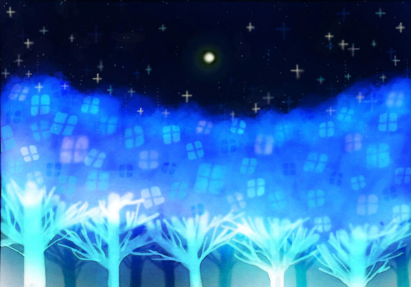 木になって星になる