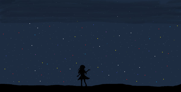 夢に星空