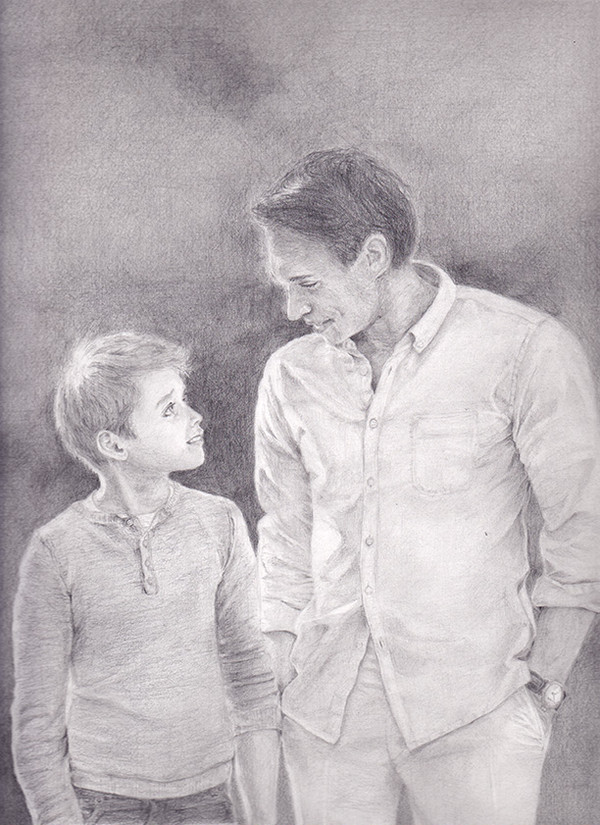 father and son