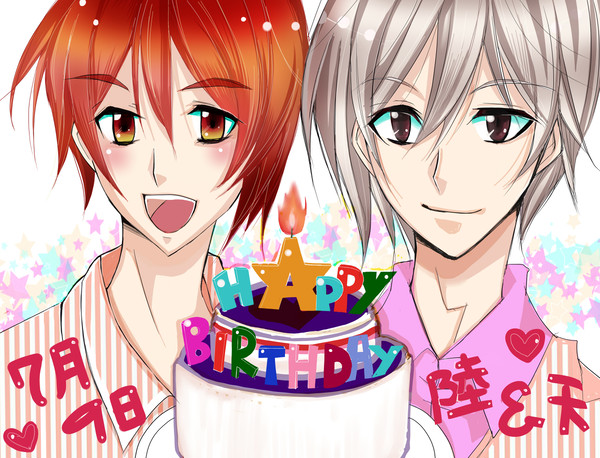 お誕生日おめでとう。。。陸＆天