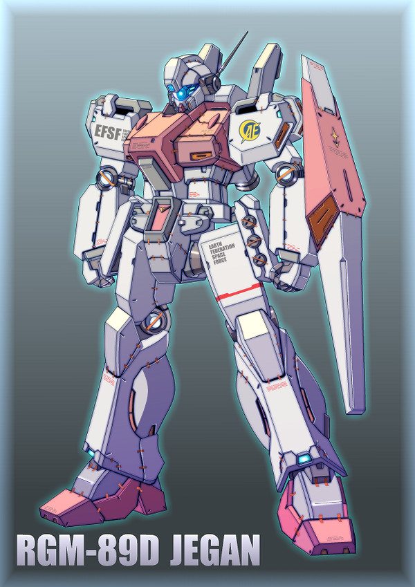 RGM-89D ジェガンD型(先行配備カラー)