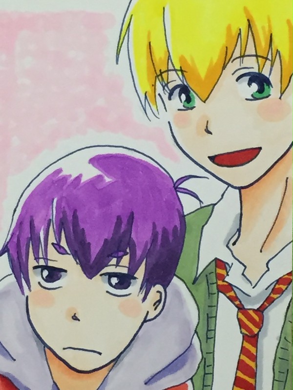 アナログ絵とプラバン