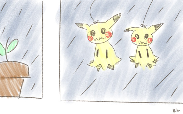 てるてる坊主?