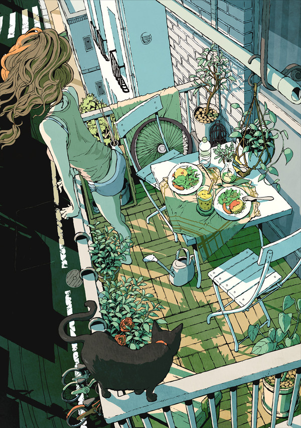 balcony