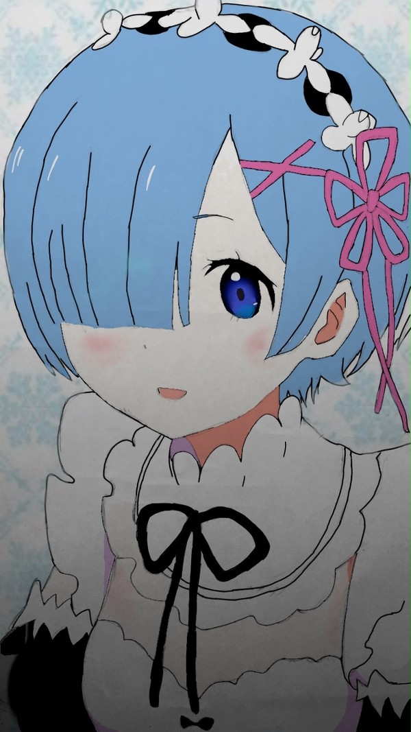 レム描いてみた