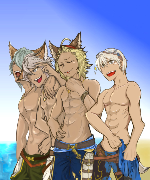 >>海だー!!<<