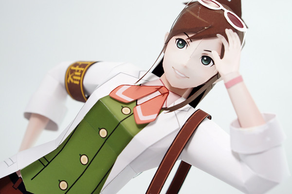 宝月茜ちゃん　ペーパークラフト