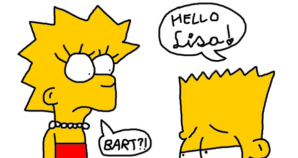 Bart and Lisa 1