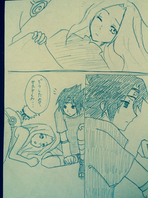 ７班野宿にて