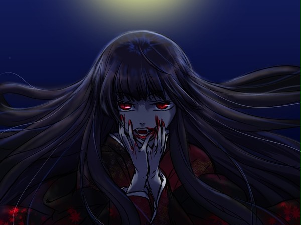 月下の・・・