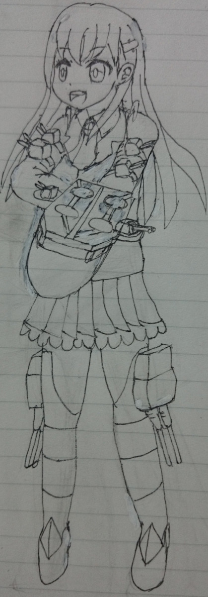 落書き　鈴谷