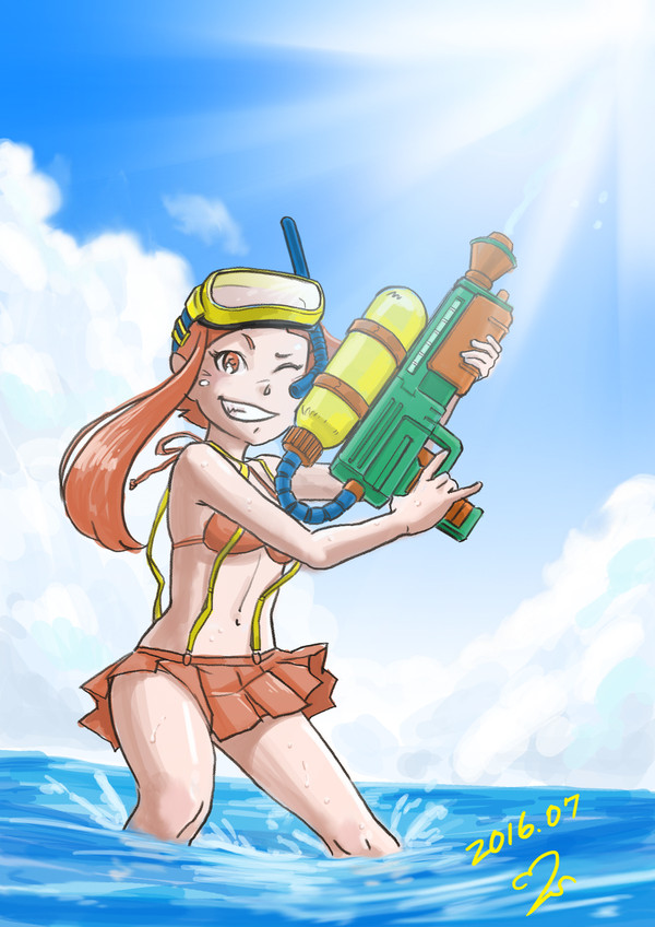 イカが?ガール