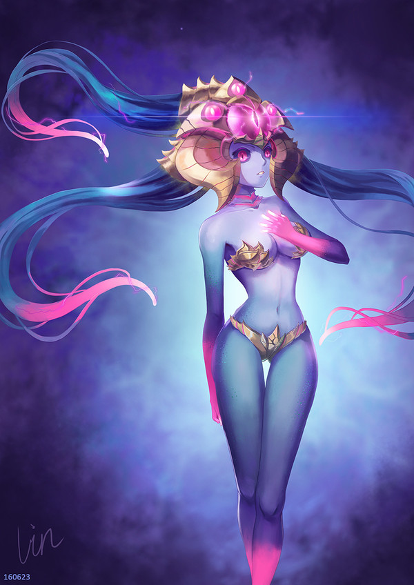 Vel'Koz  turns into a girl