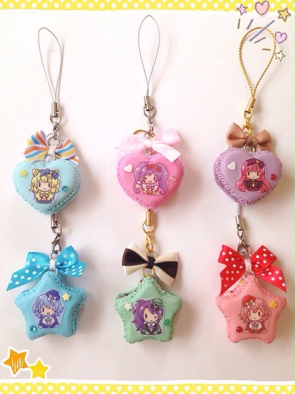 プリパラ♡マカロンストラップ