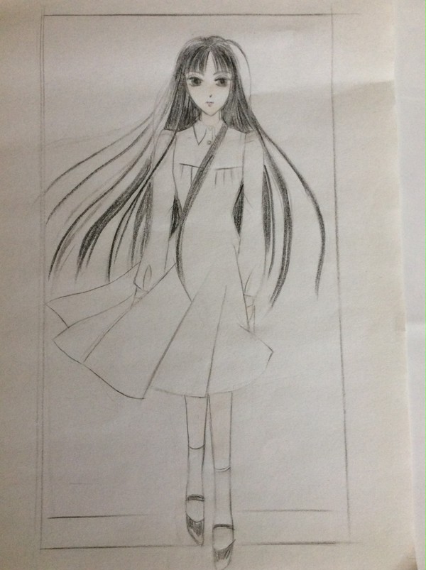 白い少女
