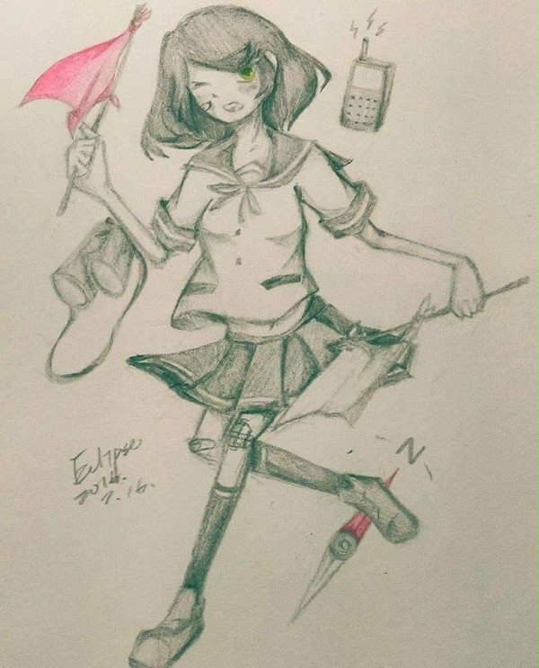 M'AIDER遭難ガール