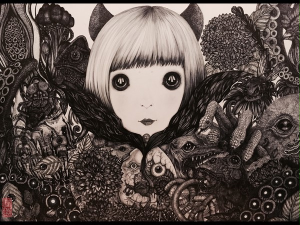 黒い花