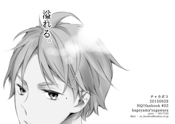 【腐】Web再録／溢れる。【影菅影】
