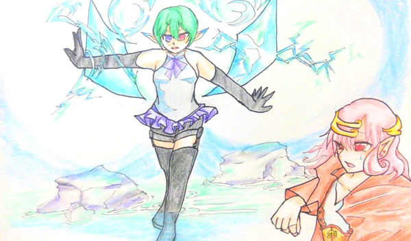 【つぶ交流SS】父と私のイル・ルォーゴ【挿絵】