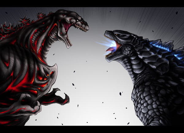 シン・ゴジラ対GODZILLA2014