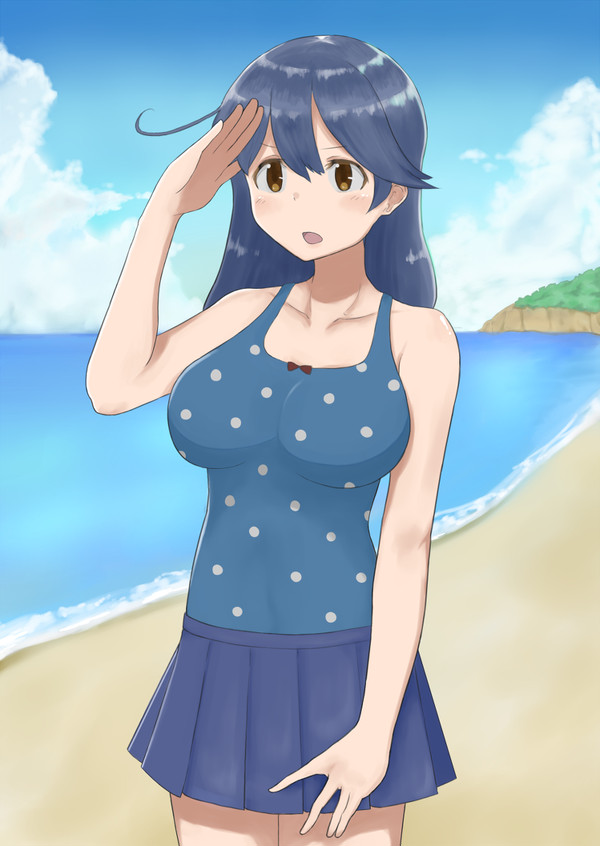 水着の潮