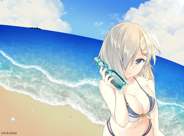 海、水着、ラムネ、浜風。