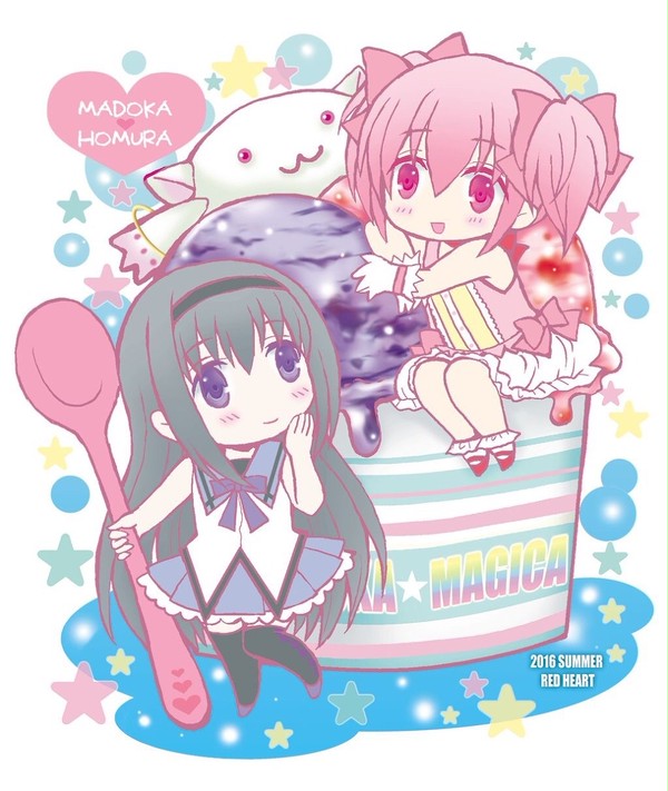カップアイスほむまど♡