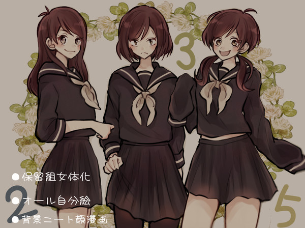 【女体化】高校生松さん