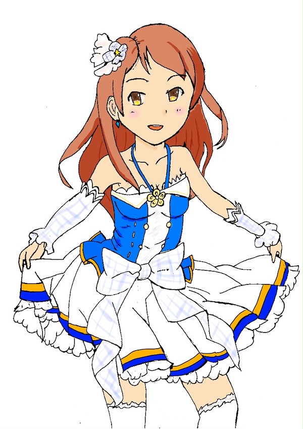 なおかれグラブル手描きコラ