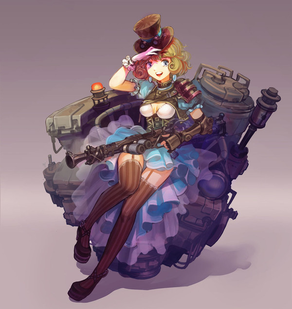 Steampunk girl