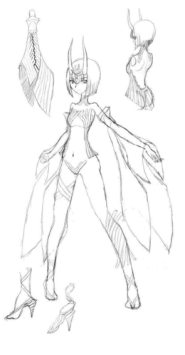 devil girl for FAG