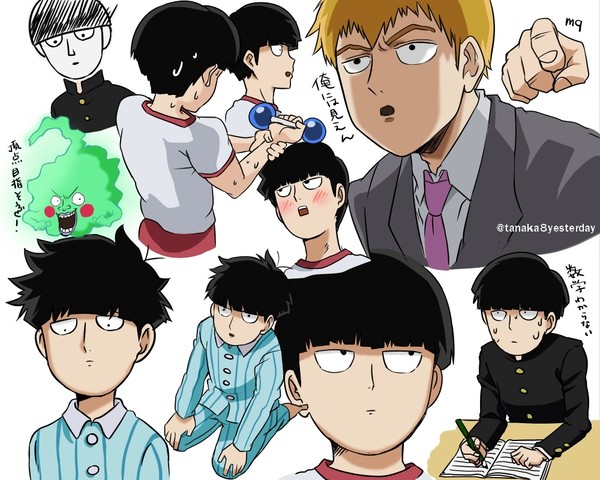モブサイコ4話練習