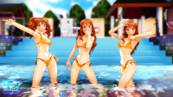 諸星きらり レイヤードTバックビキニ
