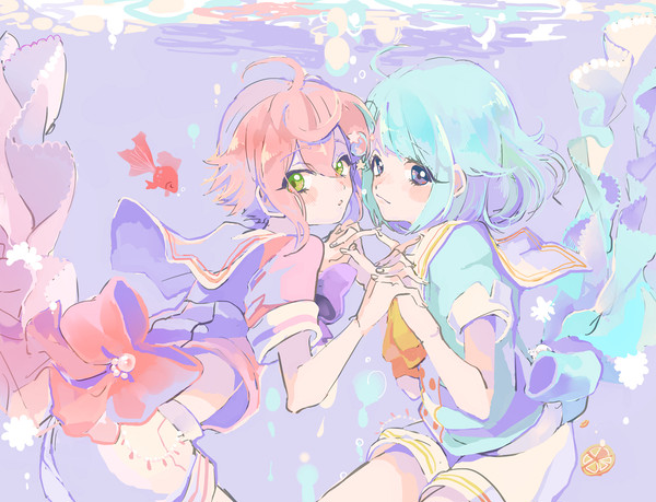 しゅわしゅわ金魚