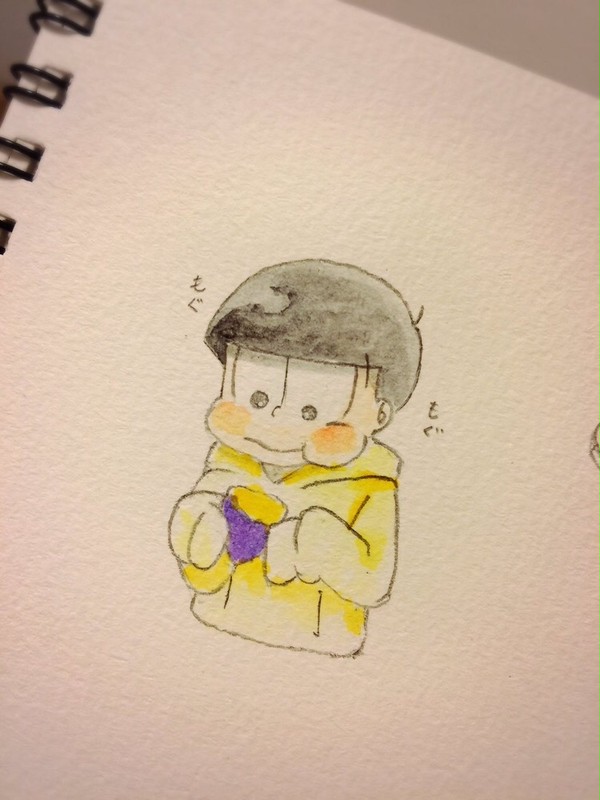 もぐもぐ