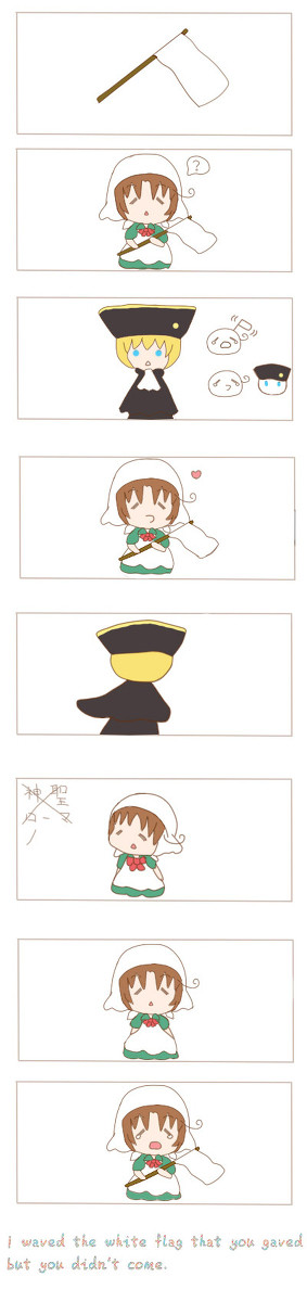 the white flag