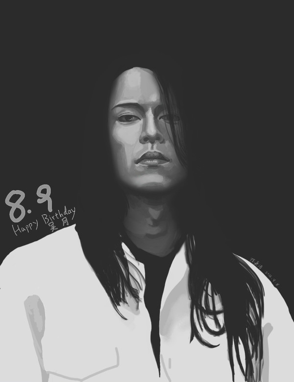 给某人的生日贺图