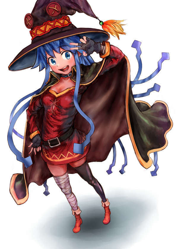 めぐみん衣装のイカ娘