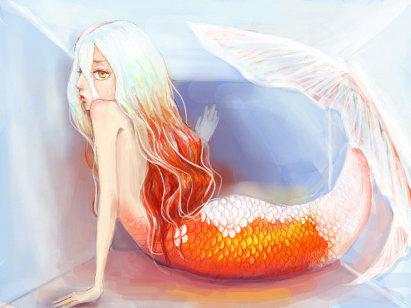 ボックス内の人魚姬