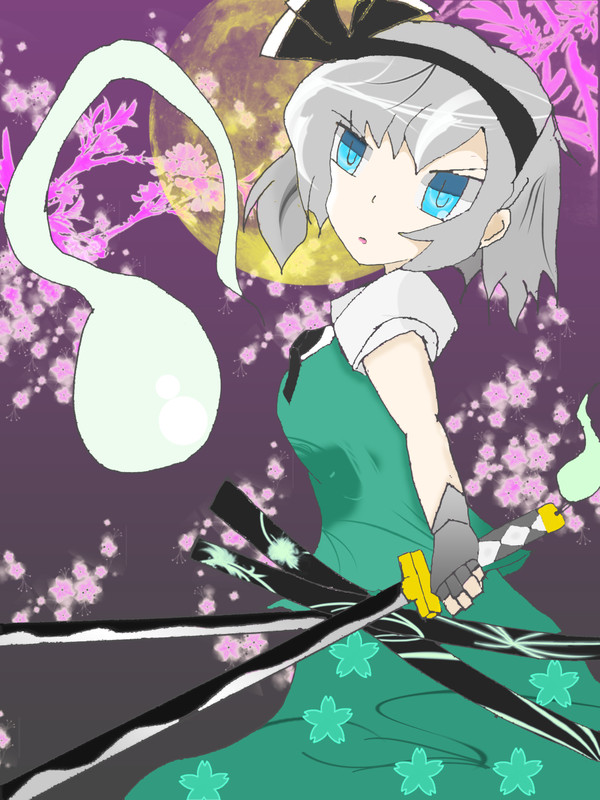 月夜の庭師