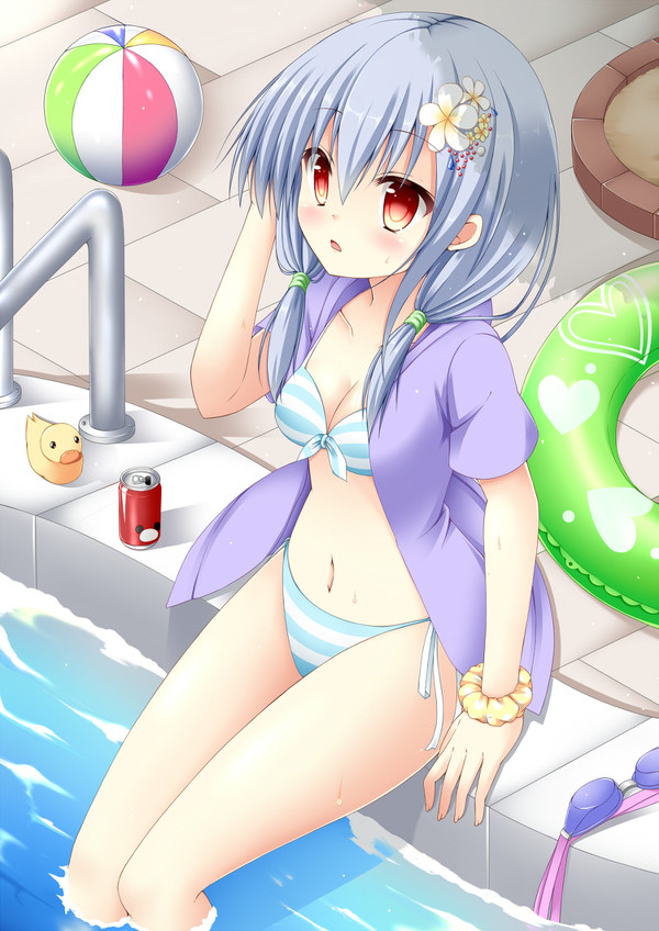 プール！