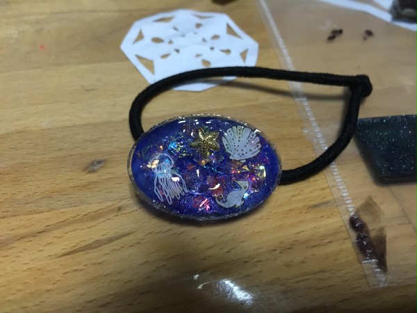 海のヘアゴム