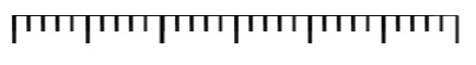 【素材】目盛り